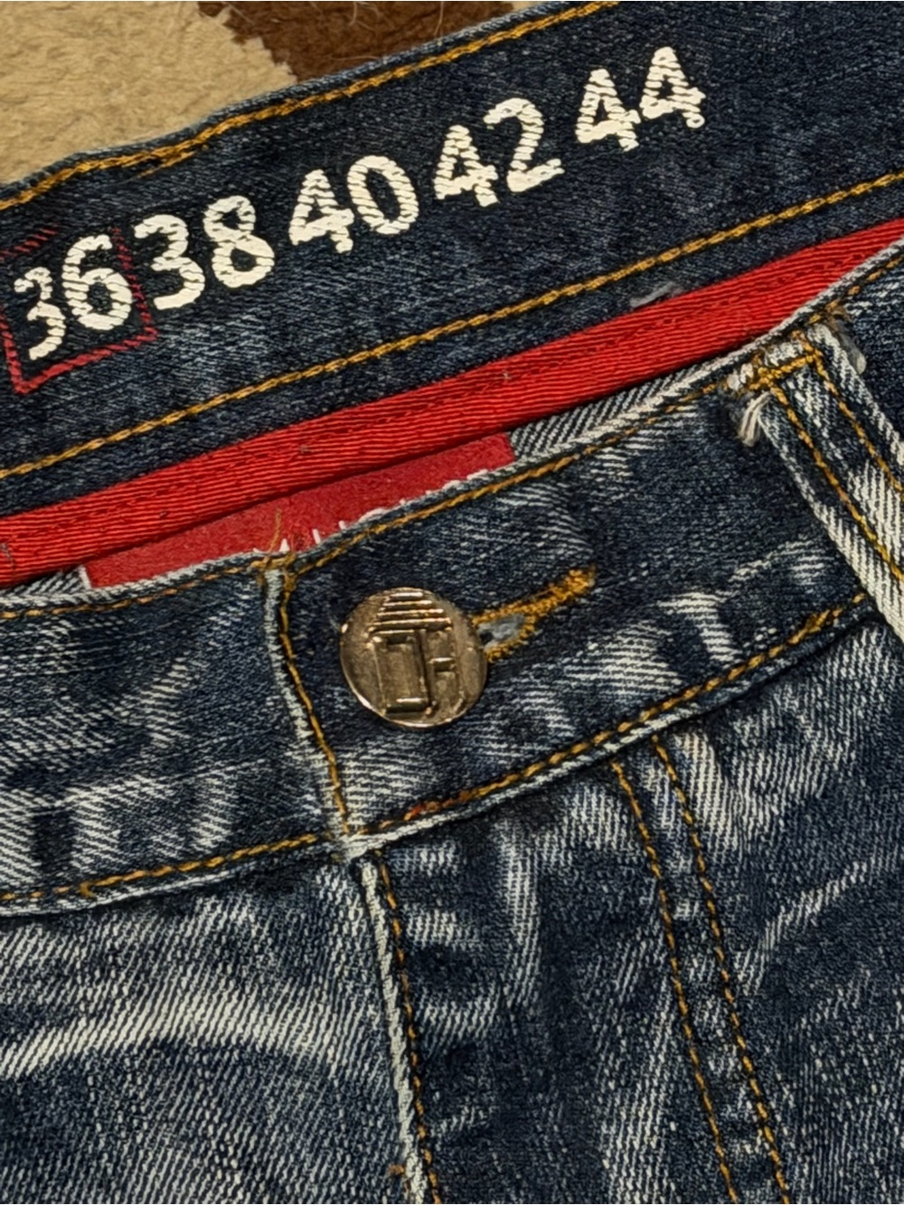 Distressed Dark Blue Men's Denim House Shorts - Picture 4 of 13